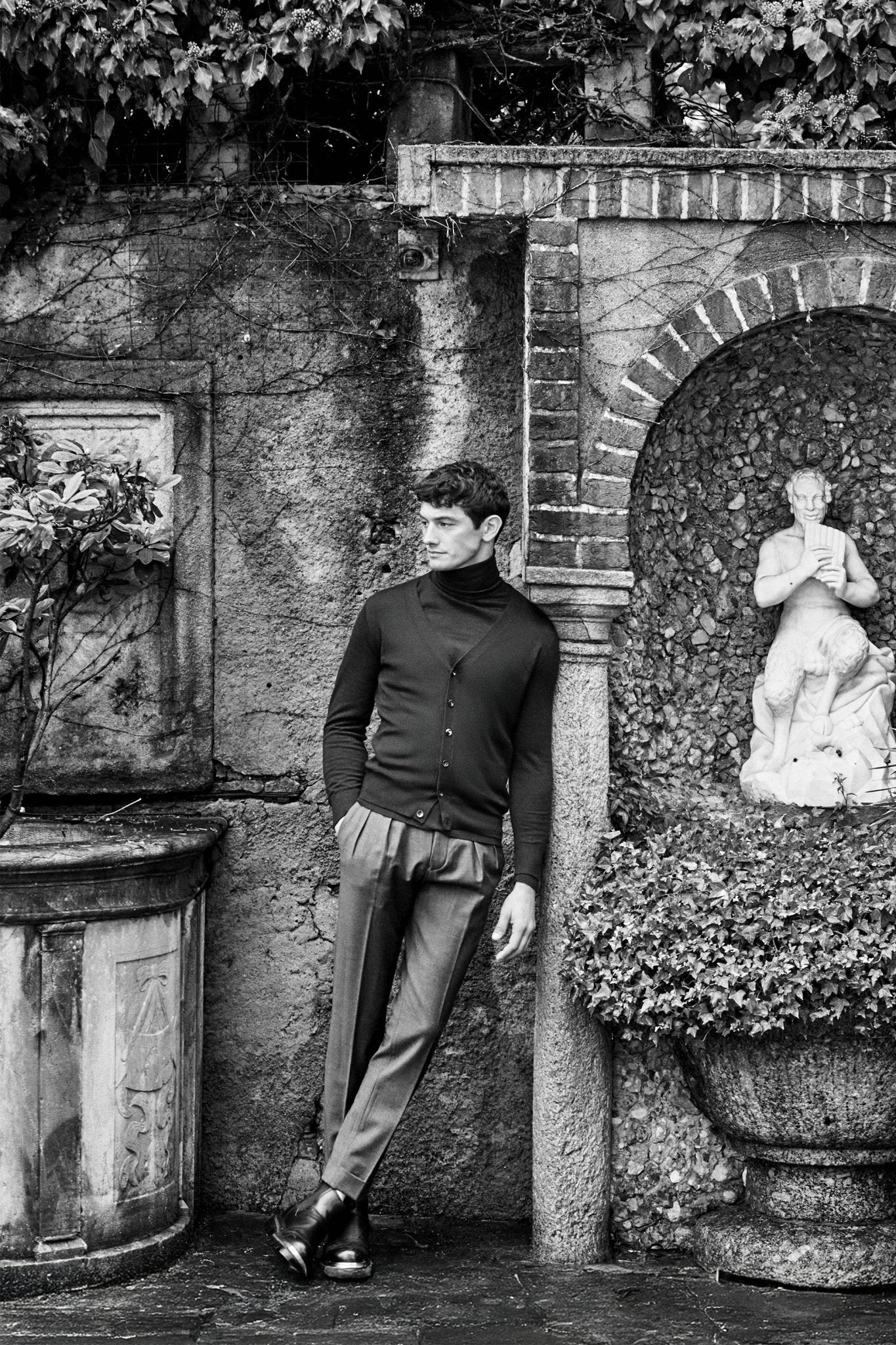 Cardigan Freeman In Lana Merino - autore - au Maglioni