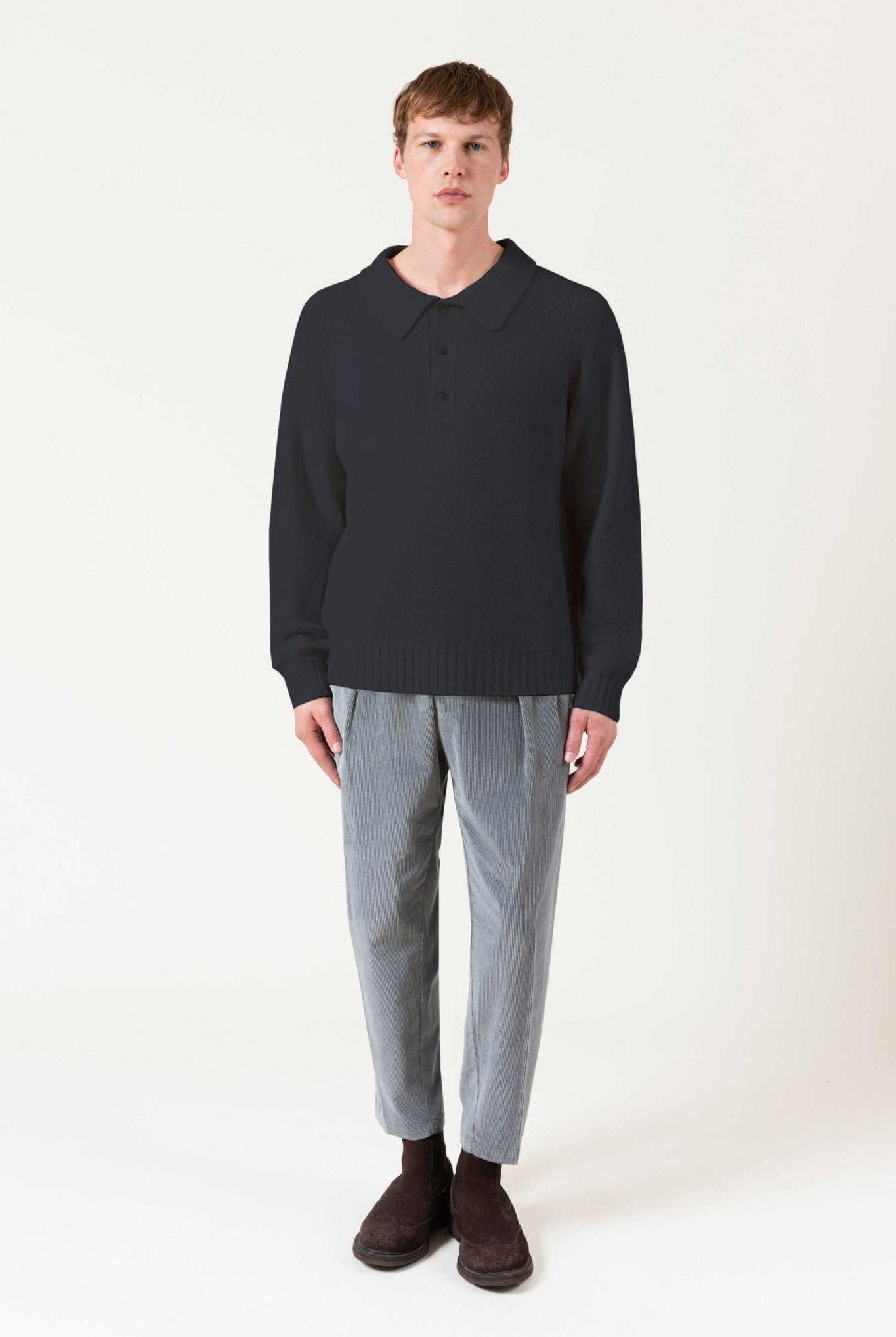 Maglia Polo Burton In Lana E Cashmere - autore - au Maglioni