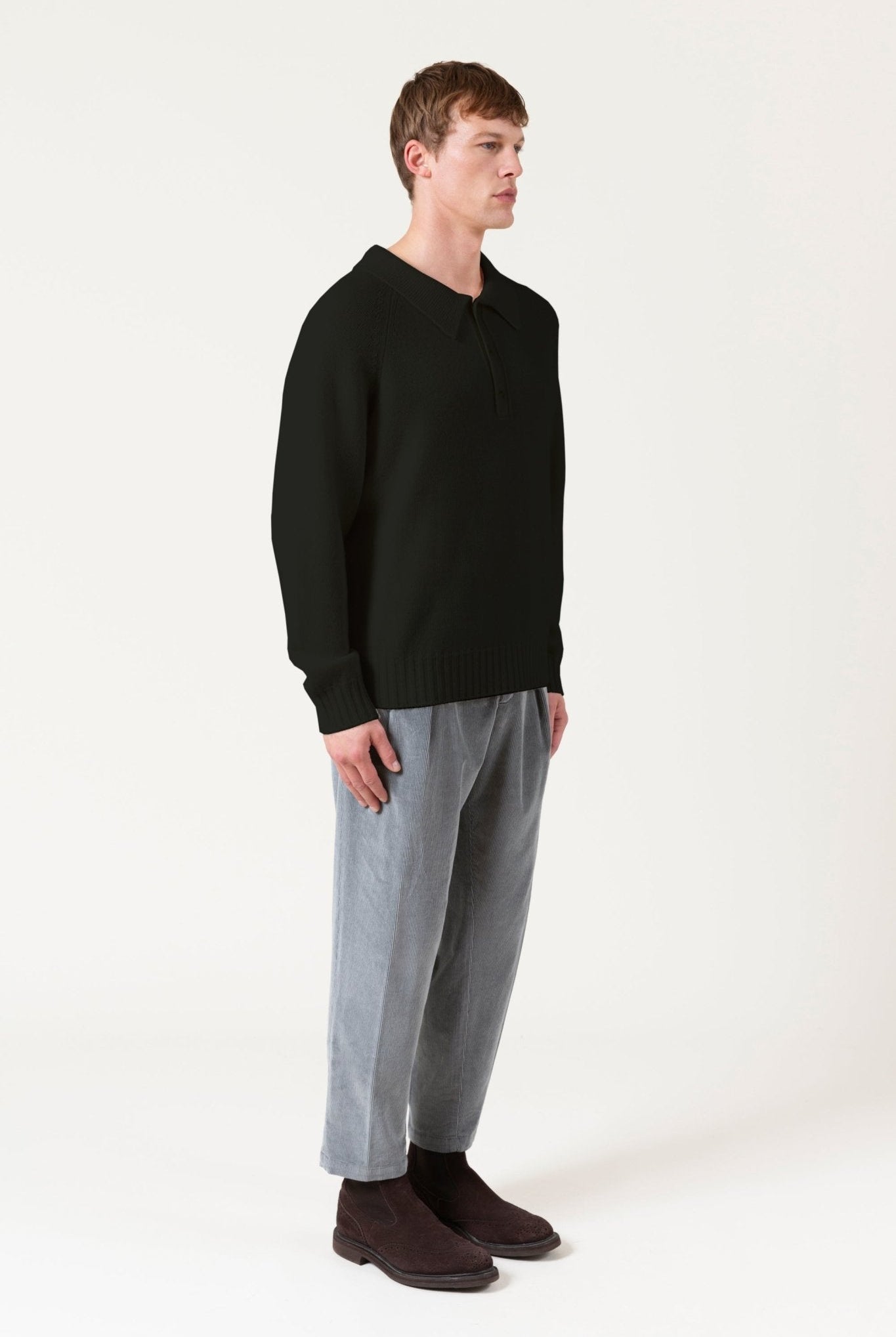 Maglia Polo Burton In Lana E Cashmere - autore - au Maglioni