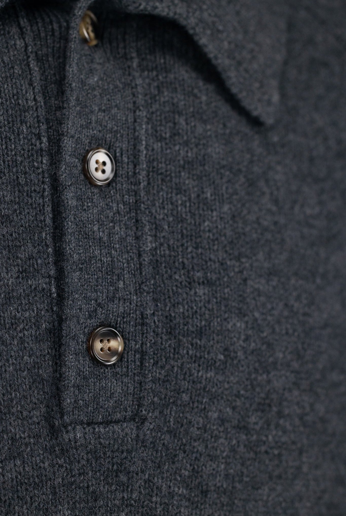 Maglia Polo Burton In Lana E Cashmere - autore - au Maglioni