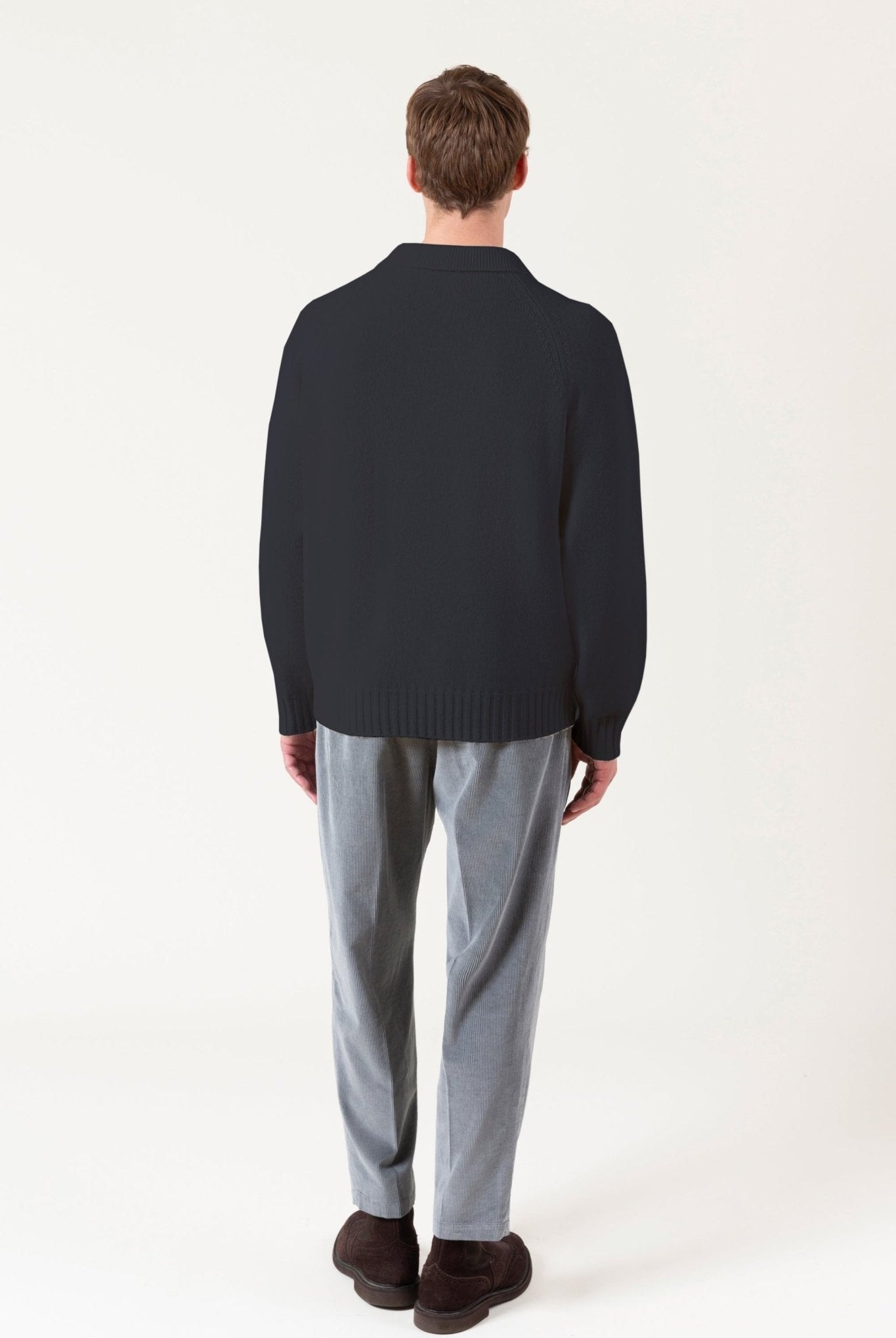 Maglia Polo Burton In Lana E Cashmere - autore - au Maglioni