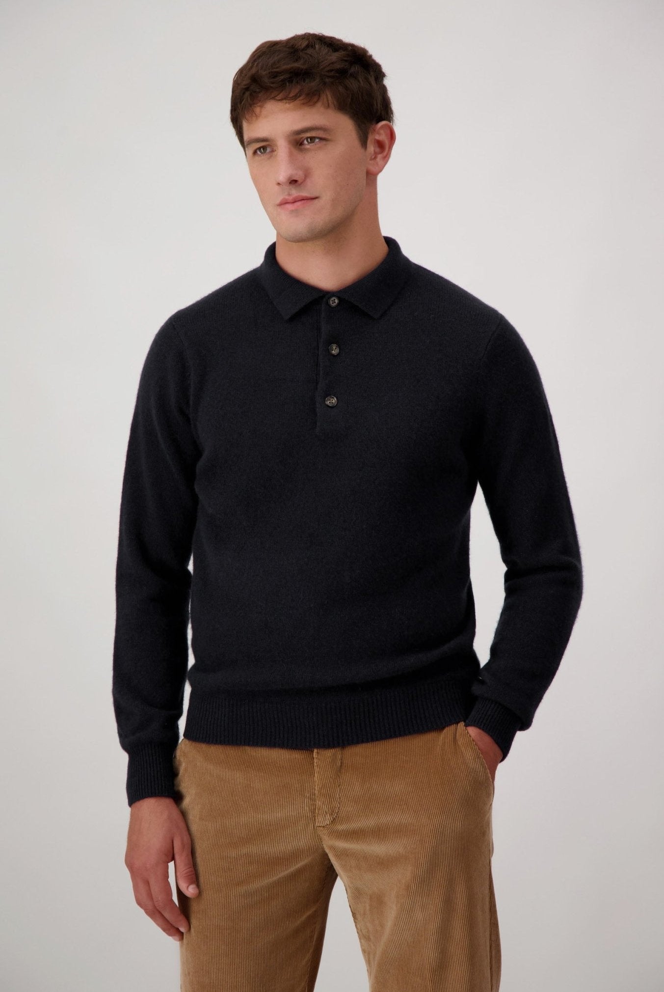 Maglia Polo Scheffler In Lana E Cashmere - autore - au Maglioni