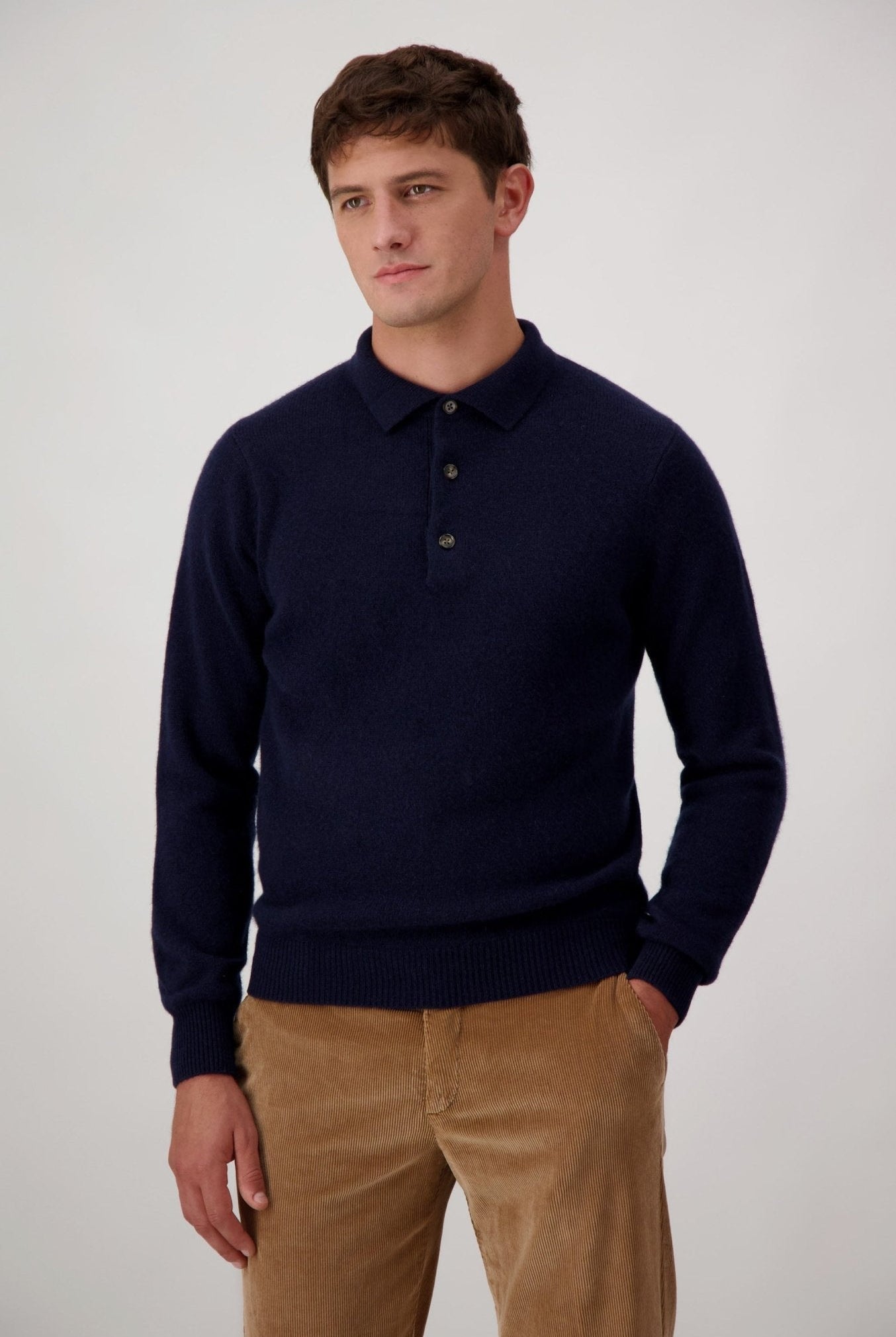 Maglia Polo Scheffler In Lana E Cashmere - autore - au Maglioni
