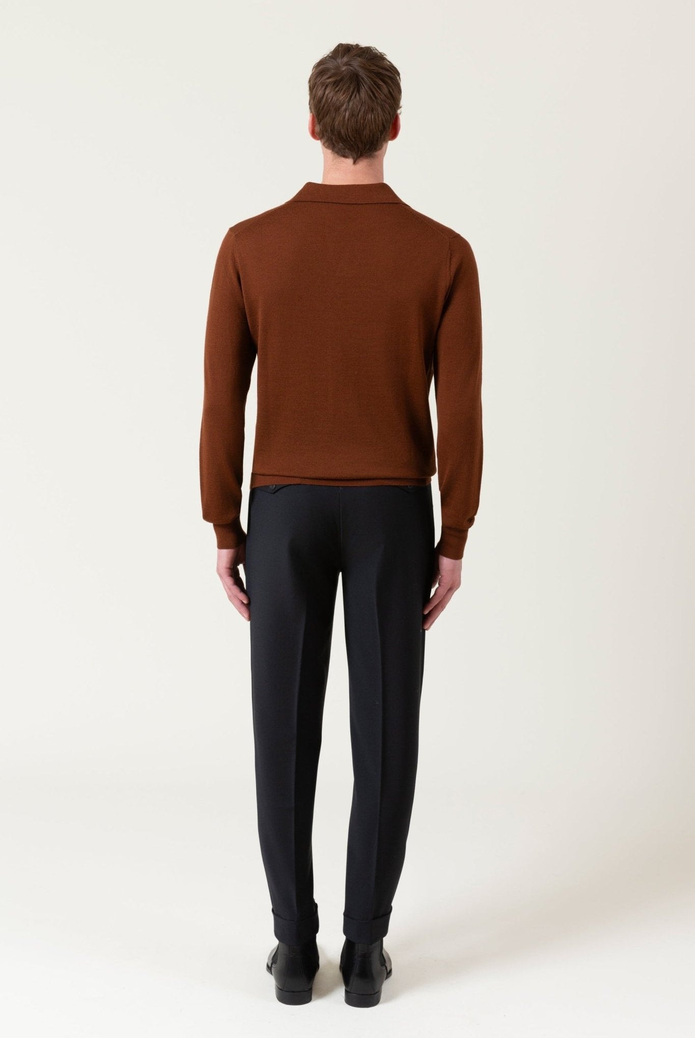 Maglia Polo Stewart In Lana Merino - autore - au Maglioni