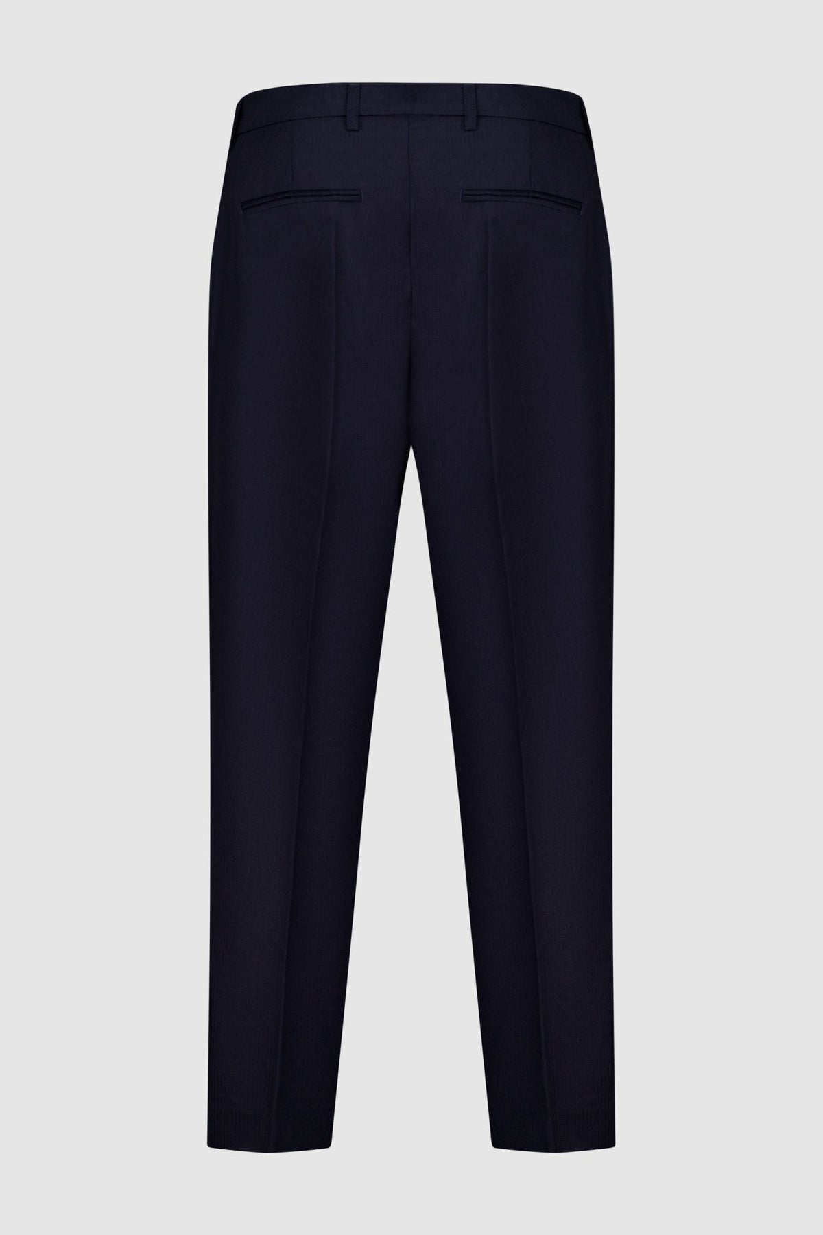Pantalone Basquiat In Lana blu - autore - au Pantaloni