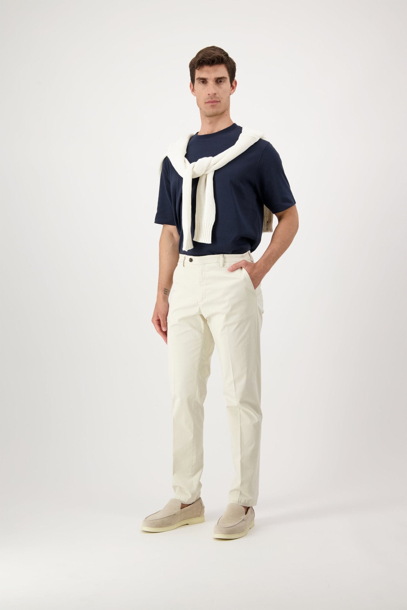Pantalone Drake in Cotone - autore - au Pantaloni