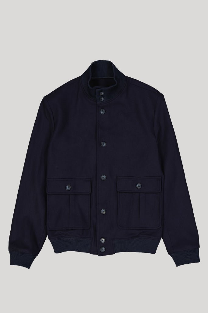 Giacca Bomber Stone In Lana e Cashmere - Autore Giacche