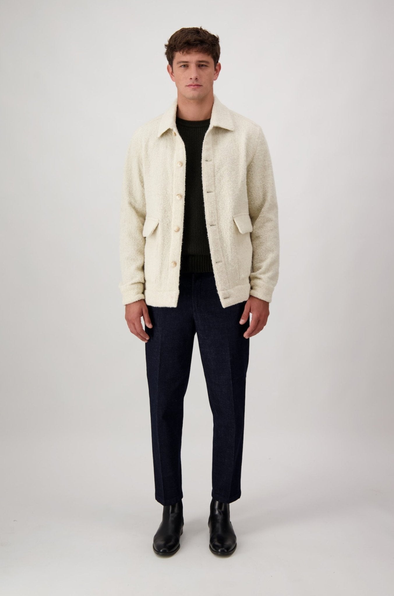 Giacca Craig In Lana Spazzolata - autore - au Giacche