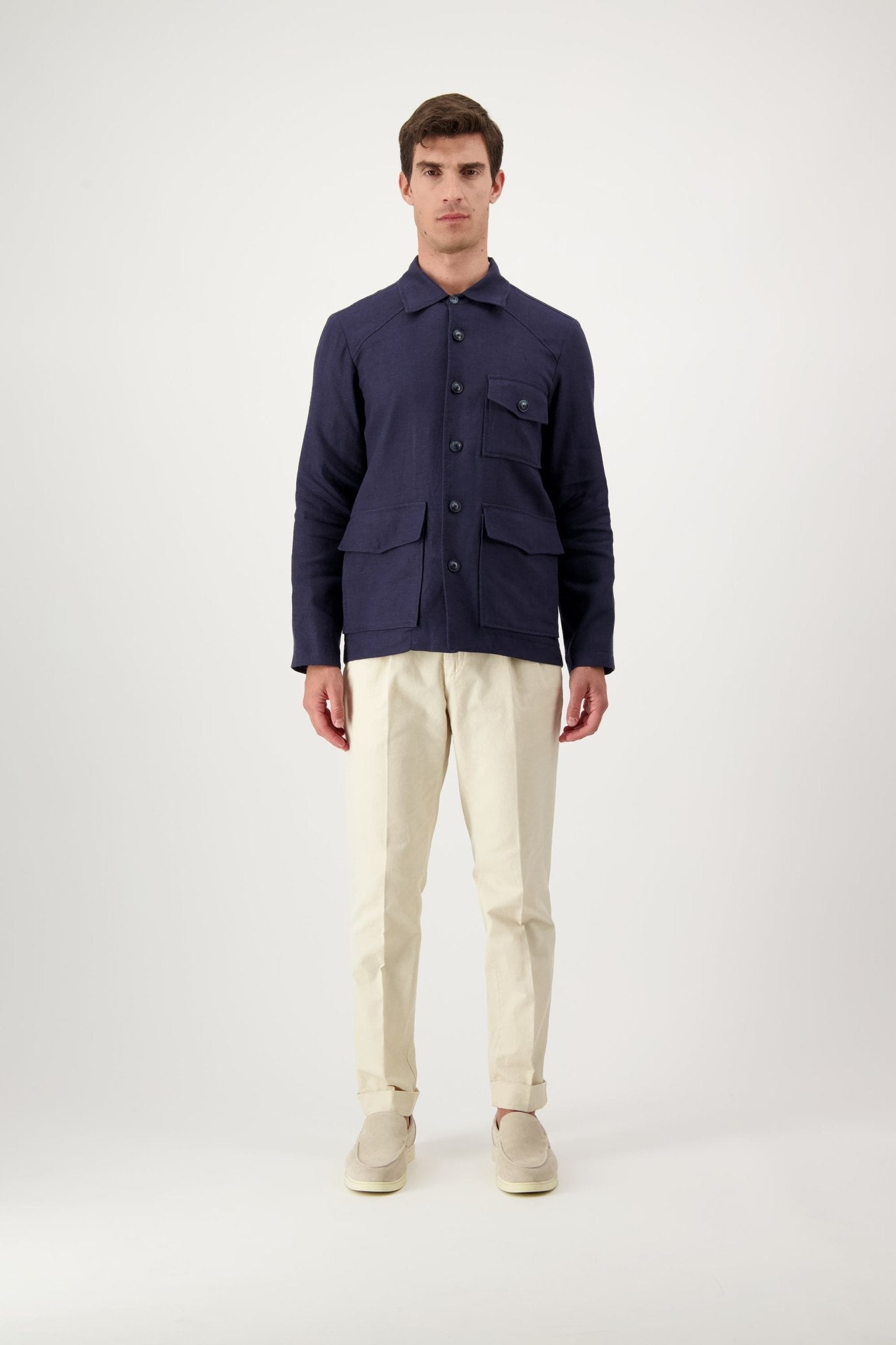 Giacca Fiennes in Lino - autore - au Giacche