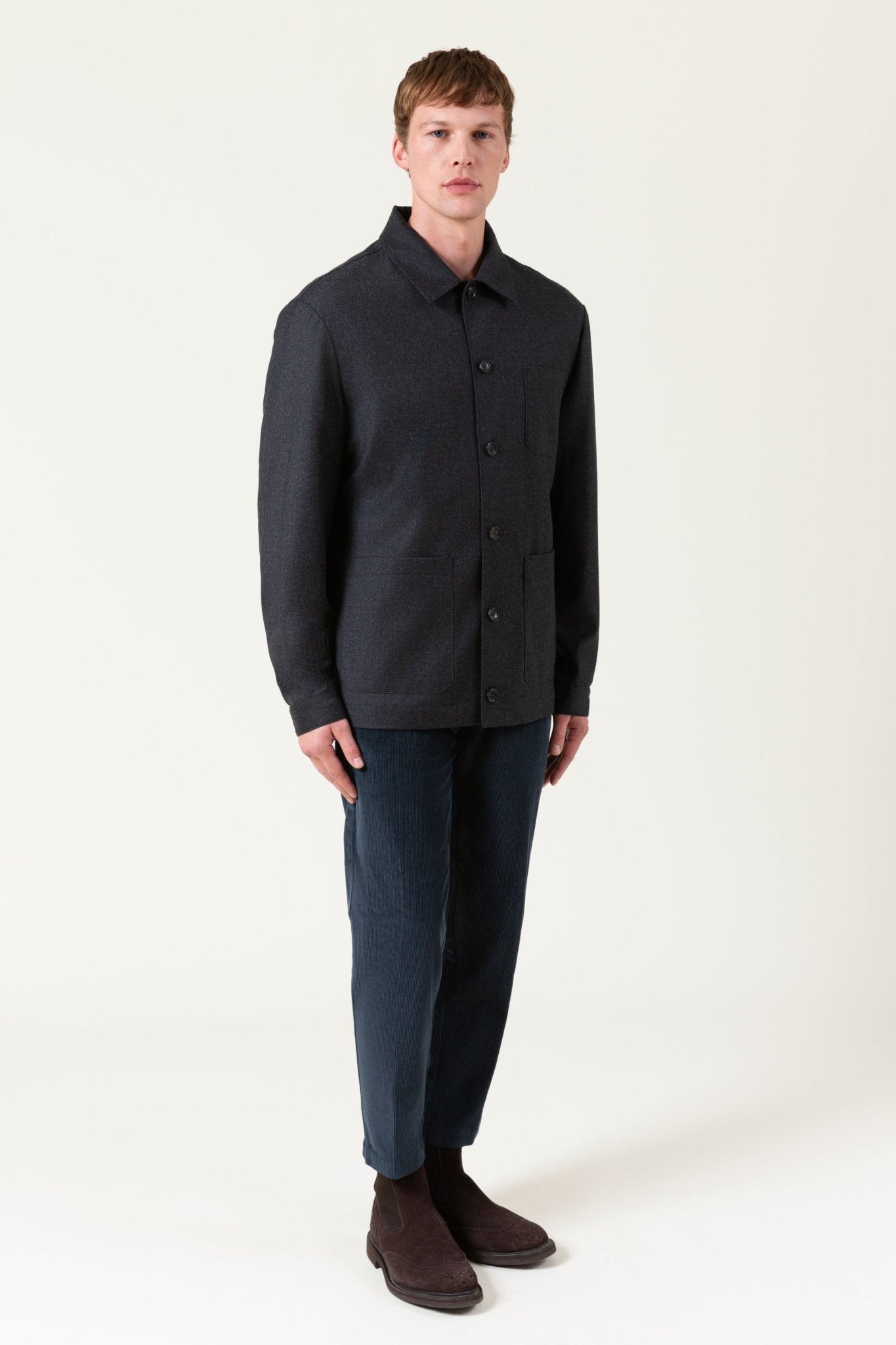 Giacca Overshirt Borg - autore - au Giacche