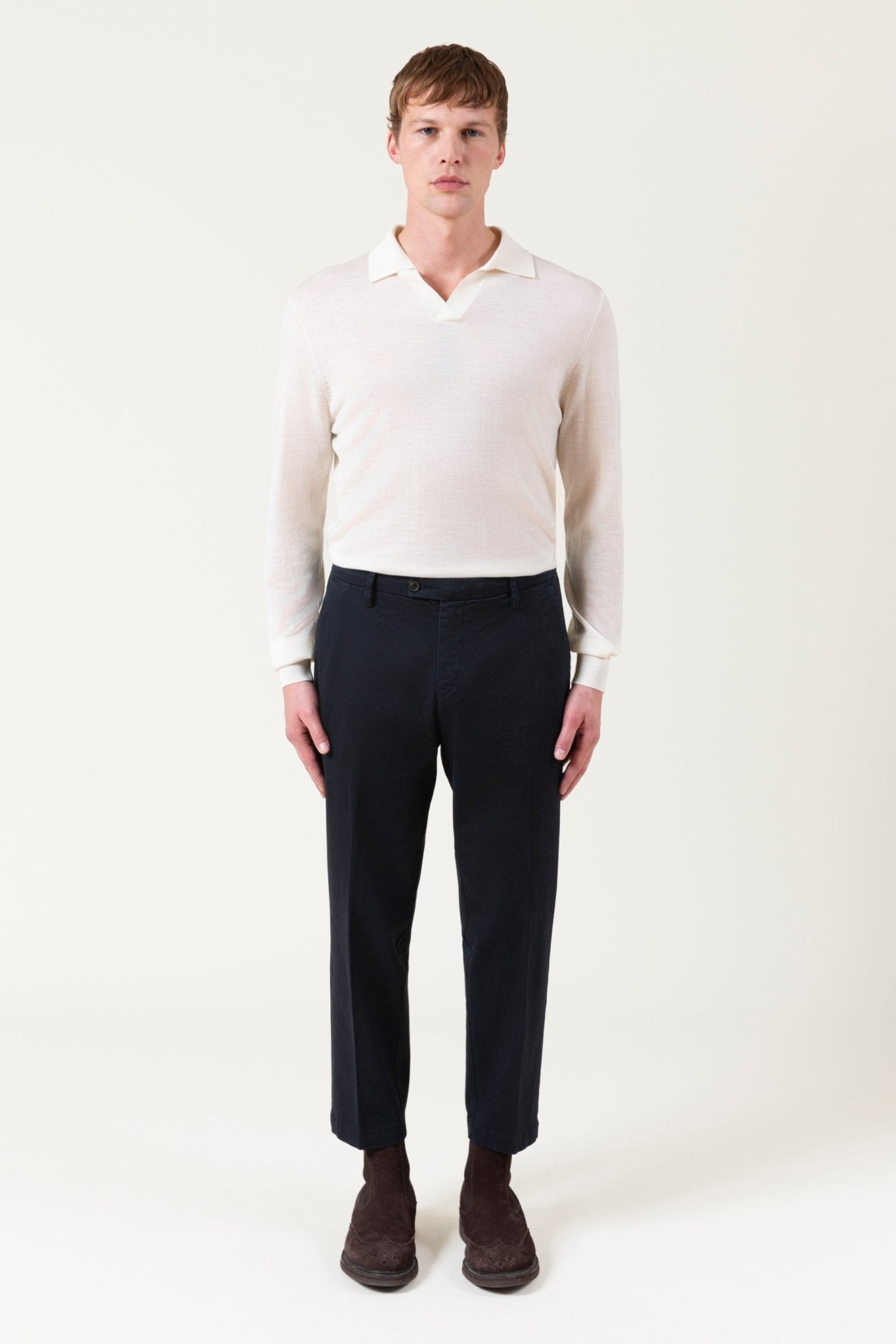 Maglia Polo Stewart In Lana Merino - autore - au Maglioni