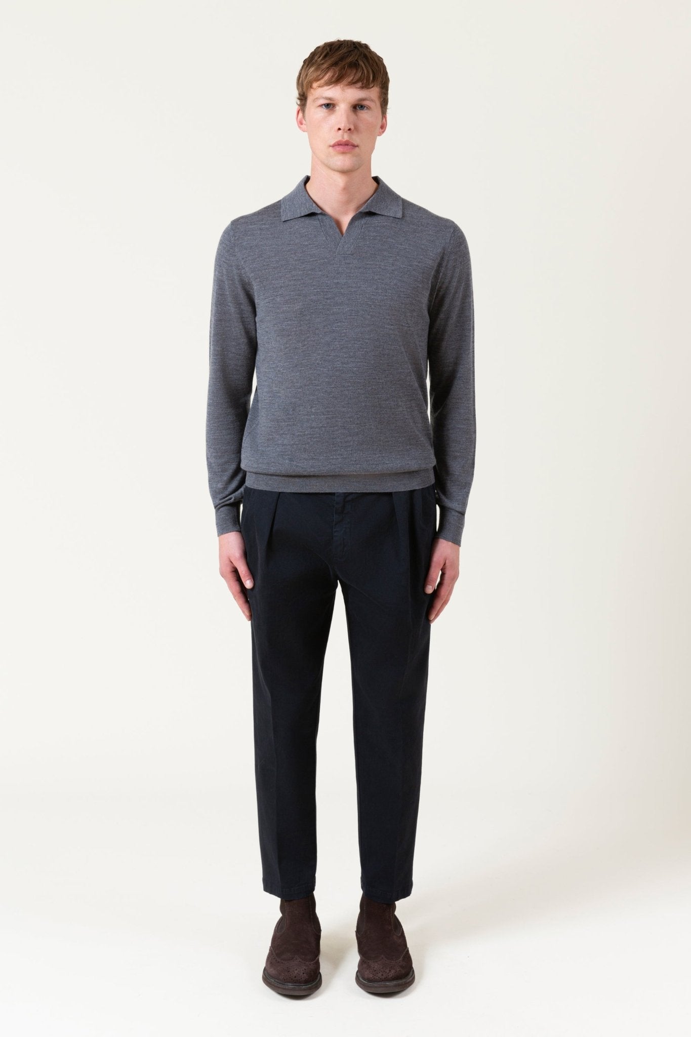 Maglia Polo Stewart In Lana Merino - autore - au Maglioni