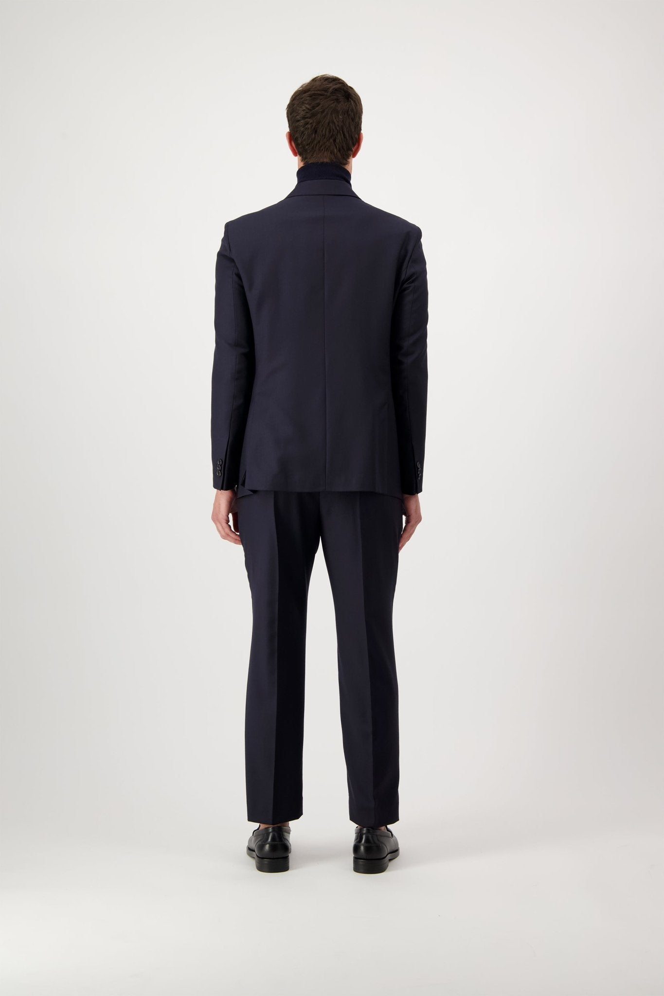 Pantalone Basquiat In Lana blu - autore - au Pantaloni