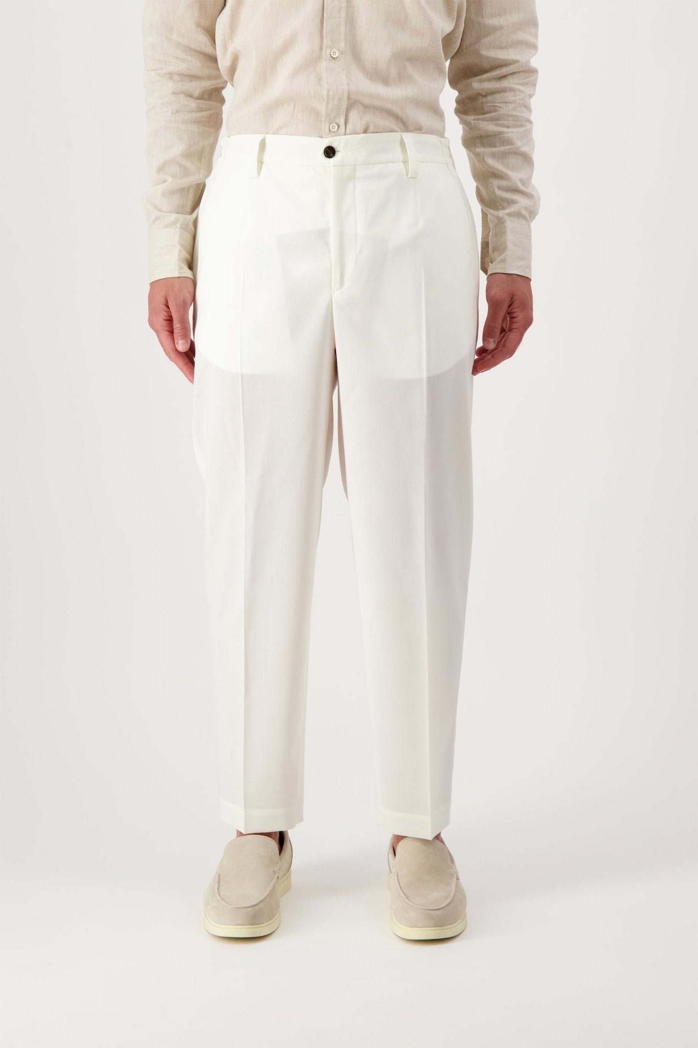 Pantalone Livingstone in Lana Vergine - autore - au Pantaloni