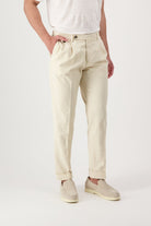 Pantaloni Grant In Cotone e Lino - autore - au Pantaloni