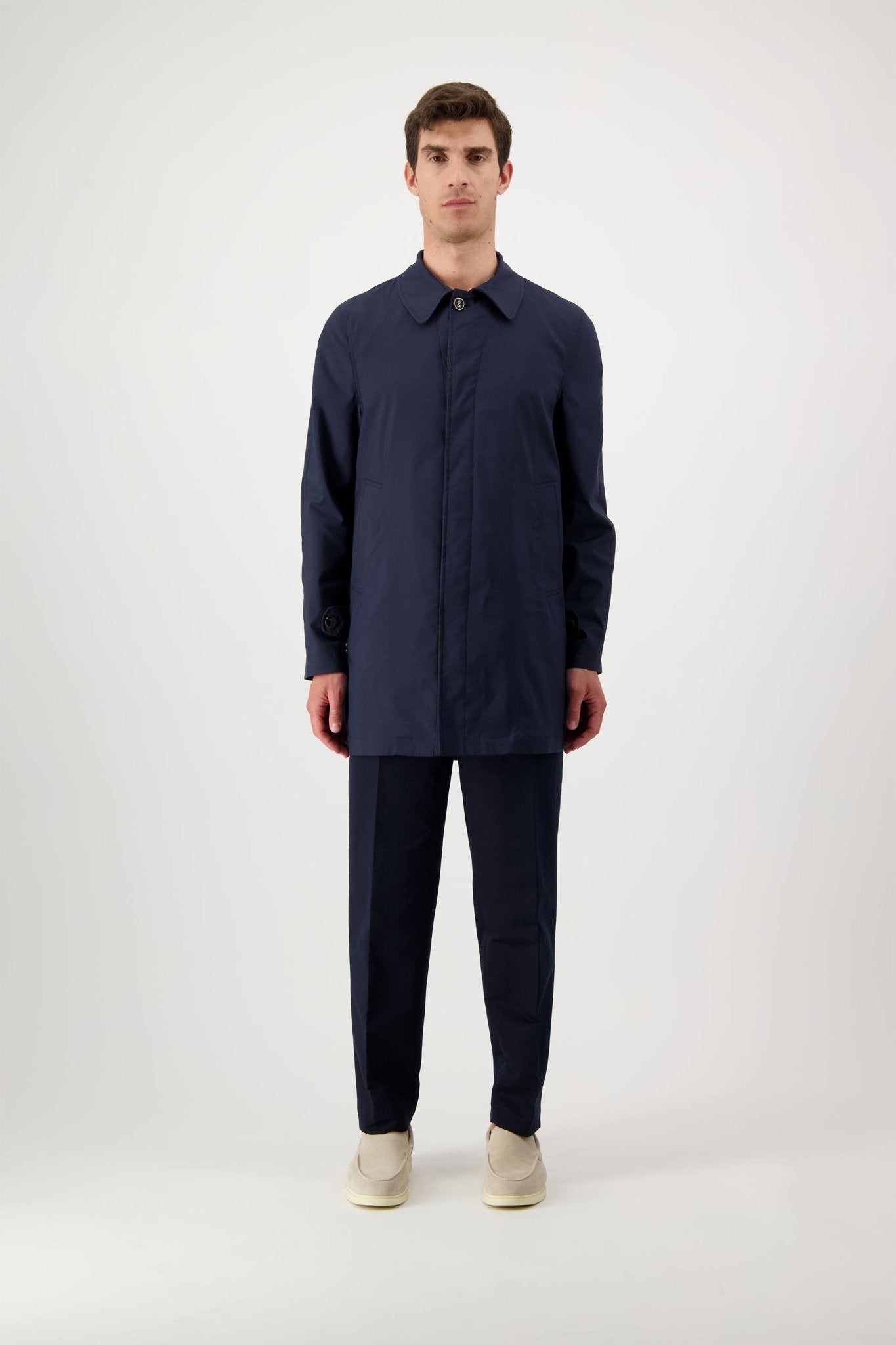 Trench Horn in Cotone - autore - au Trench